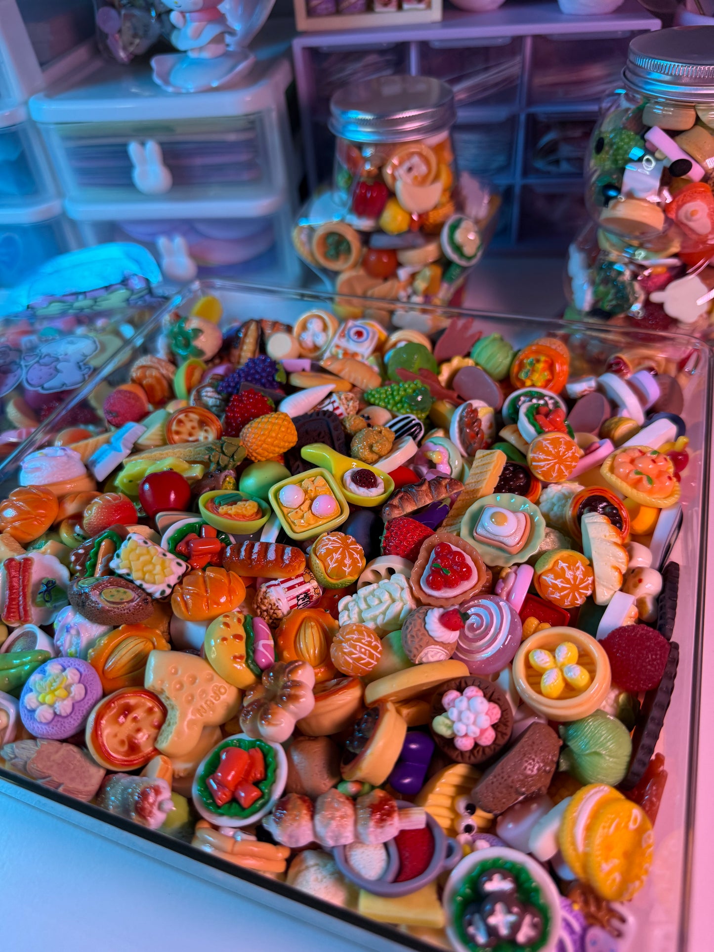 Mini food charms