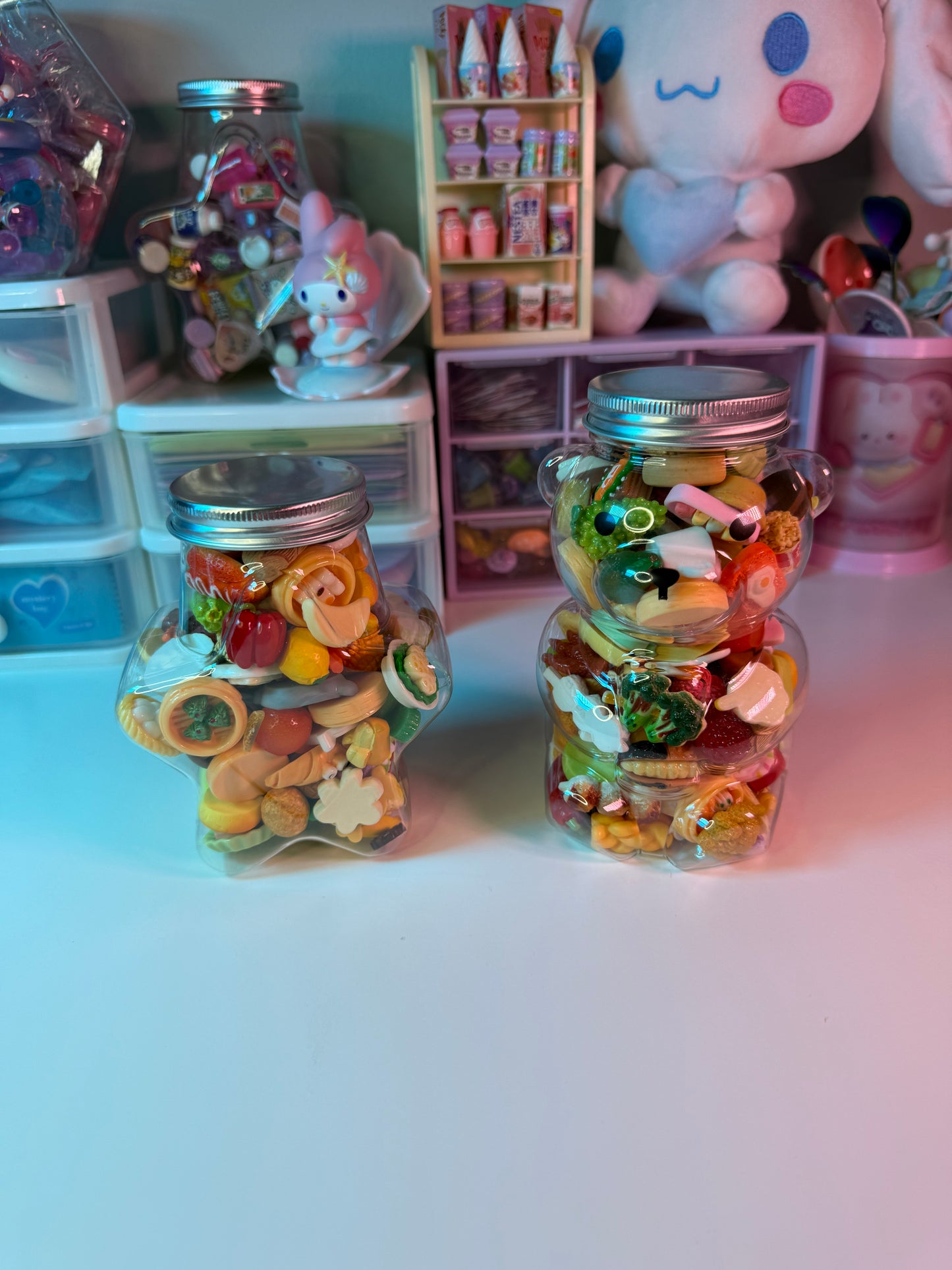 Mini food charms