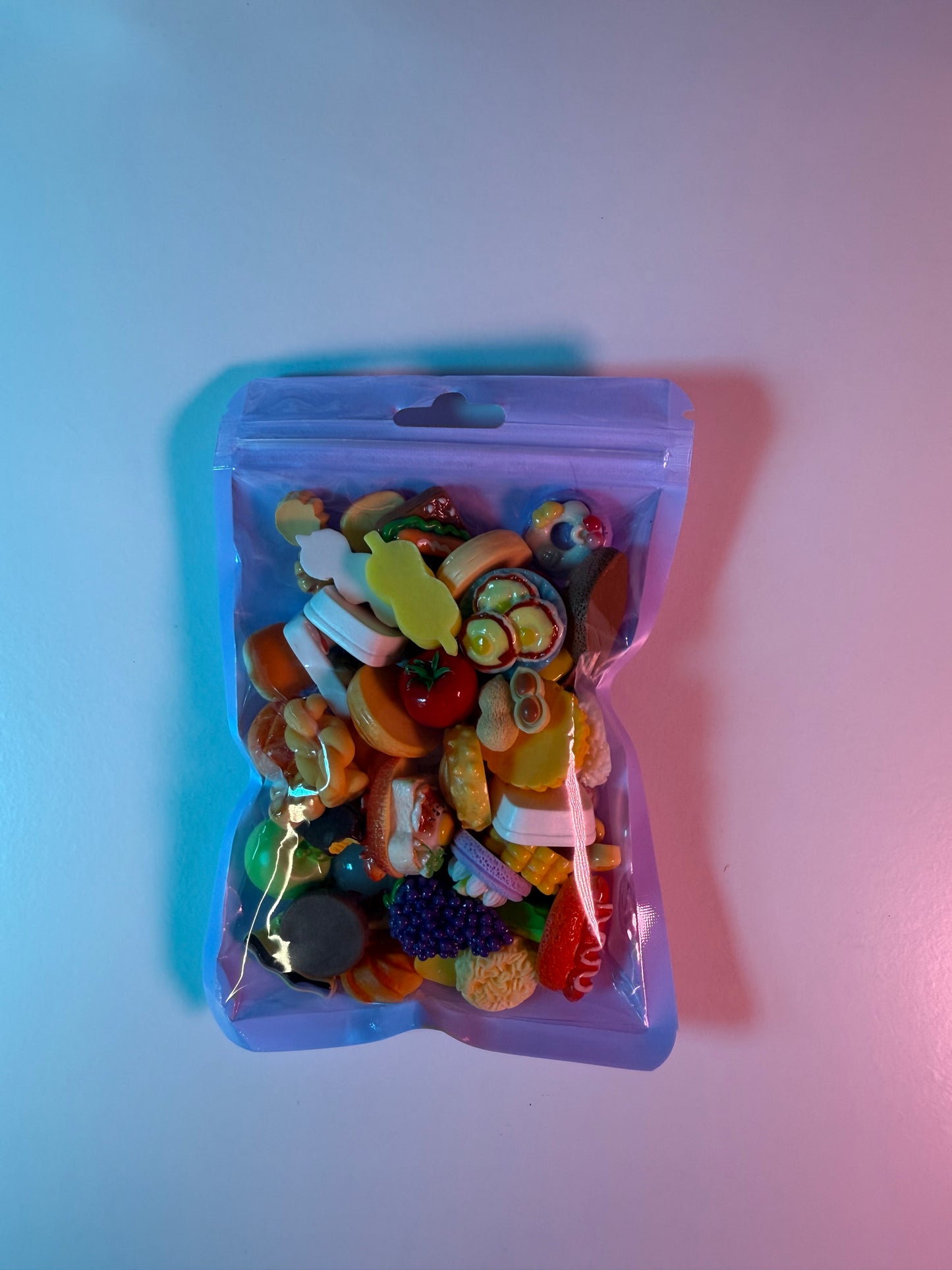 Mini food charms