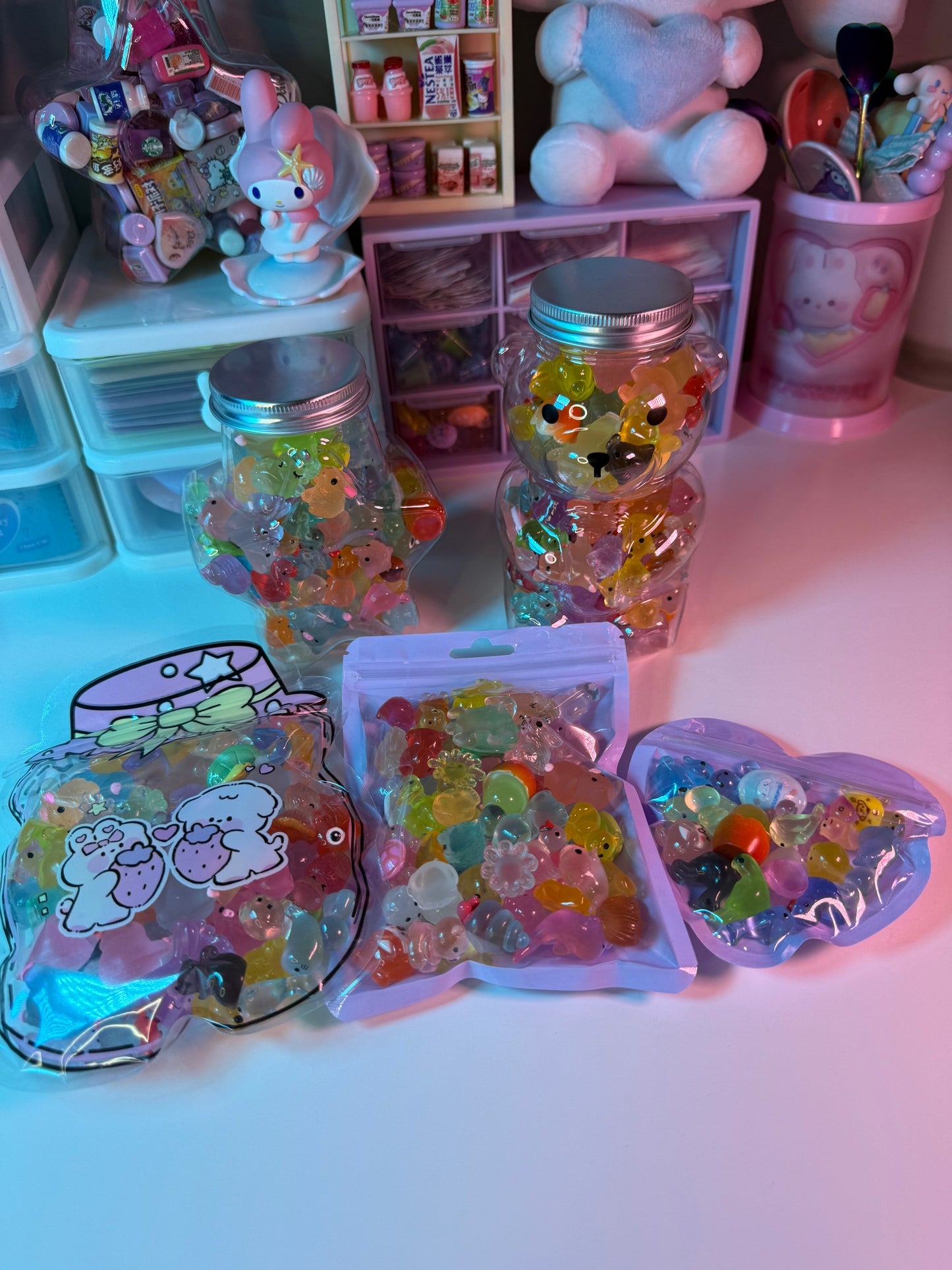 Mini animal charms