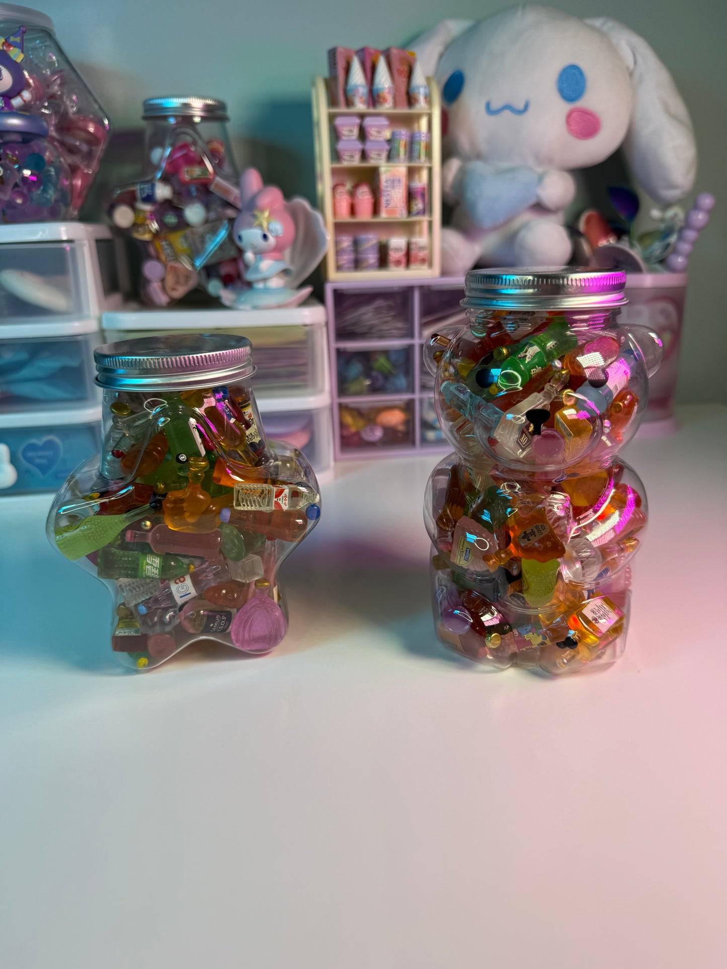 Mini bottle charms