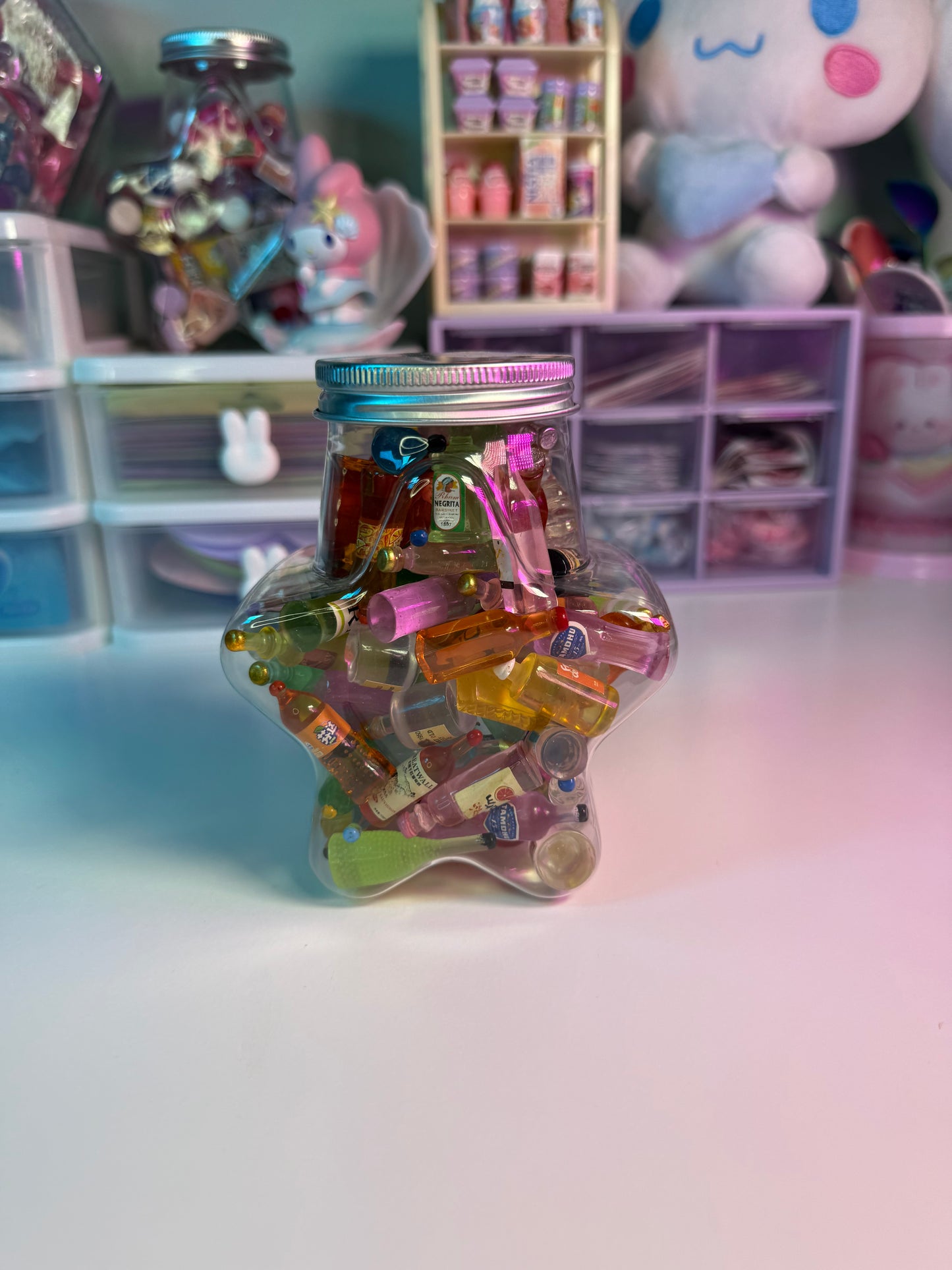 Mini bottle charms