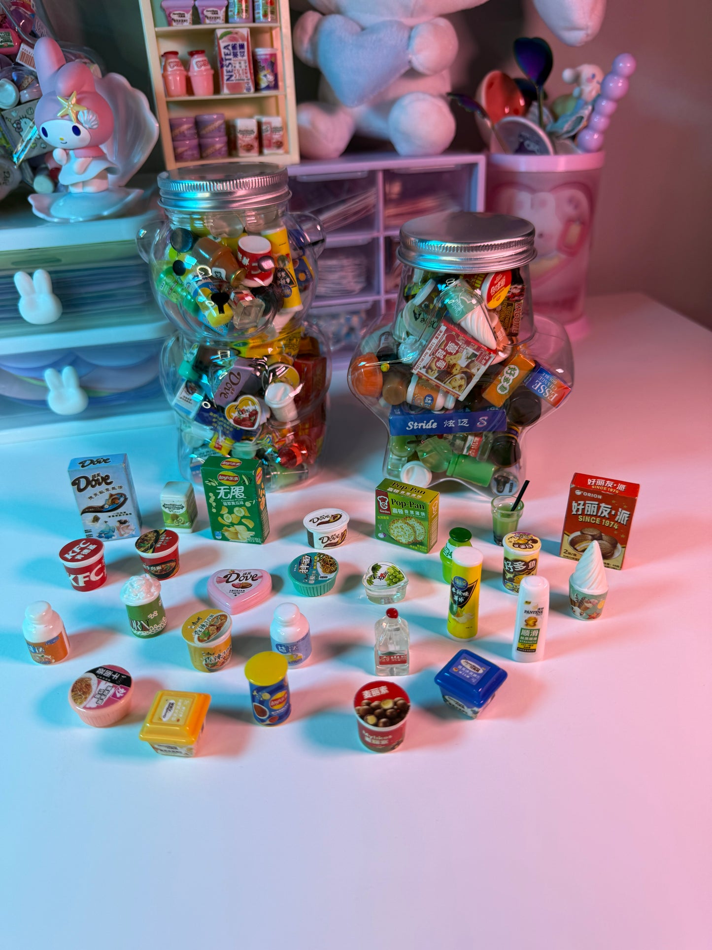 Mini convenience store charms