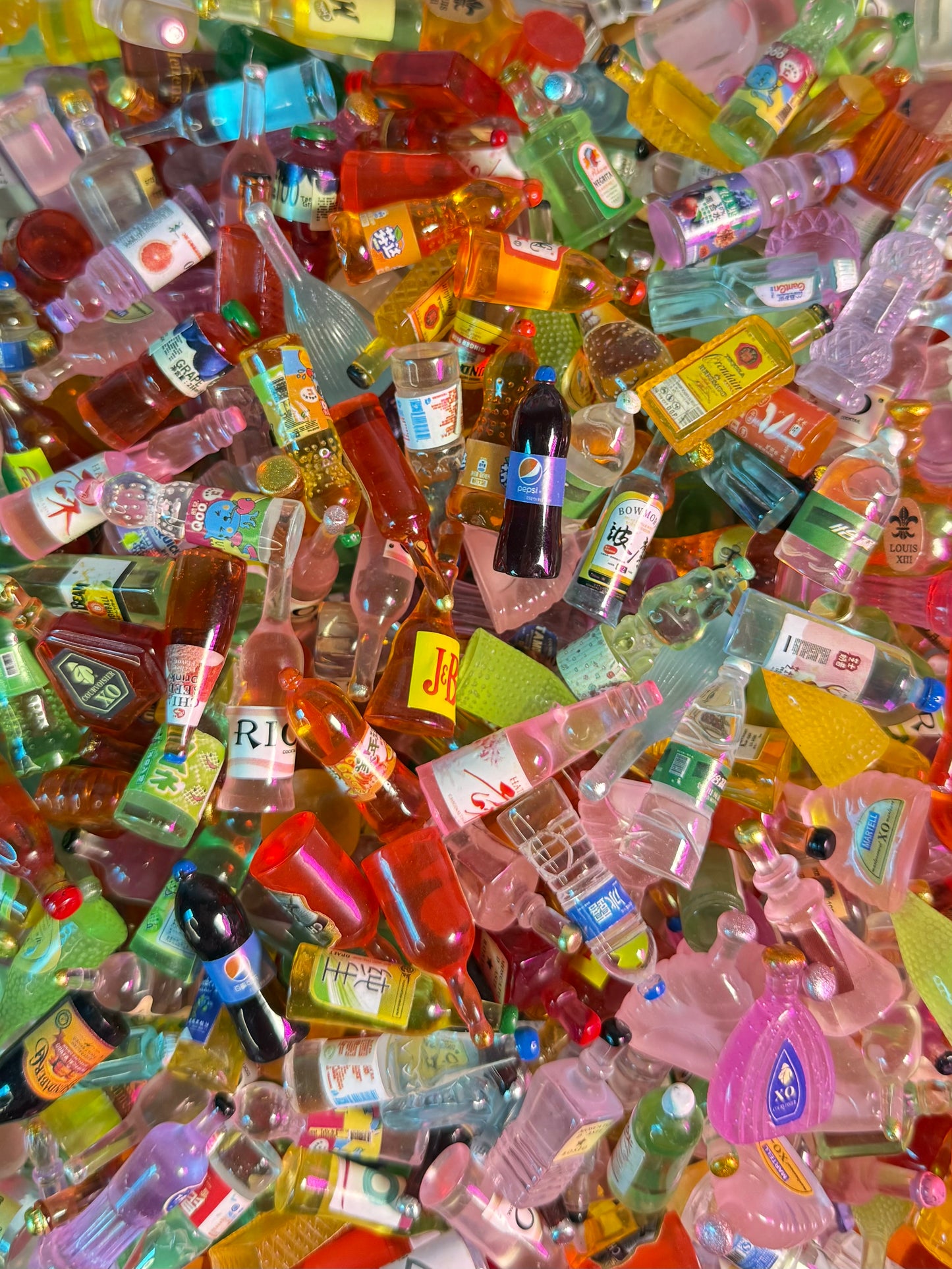 Mini bottle charms