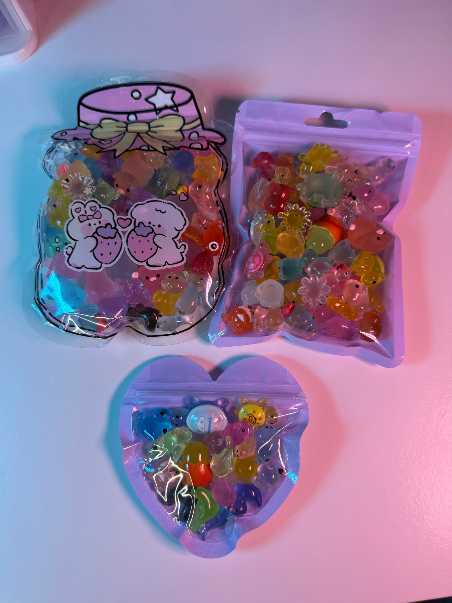 Mini animal charms