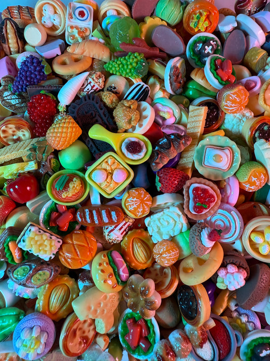 Mini food charms