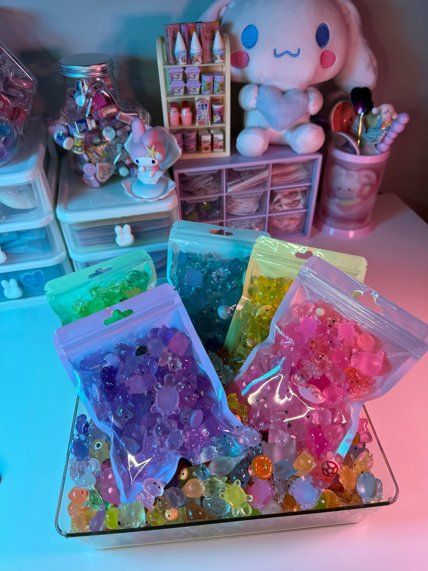 Mini animal charms