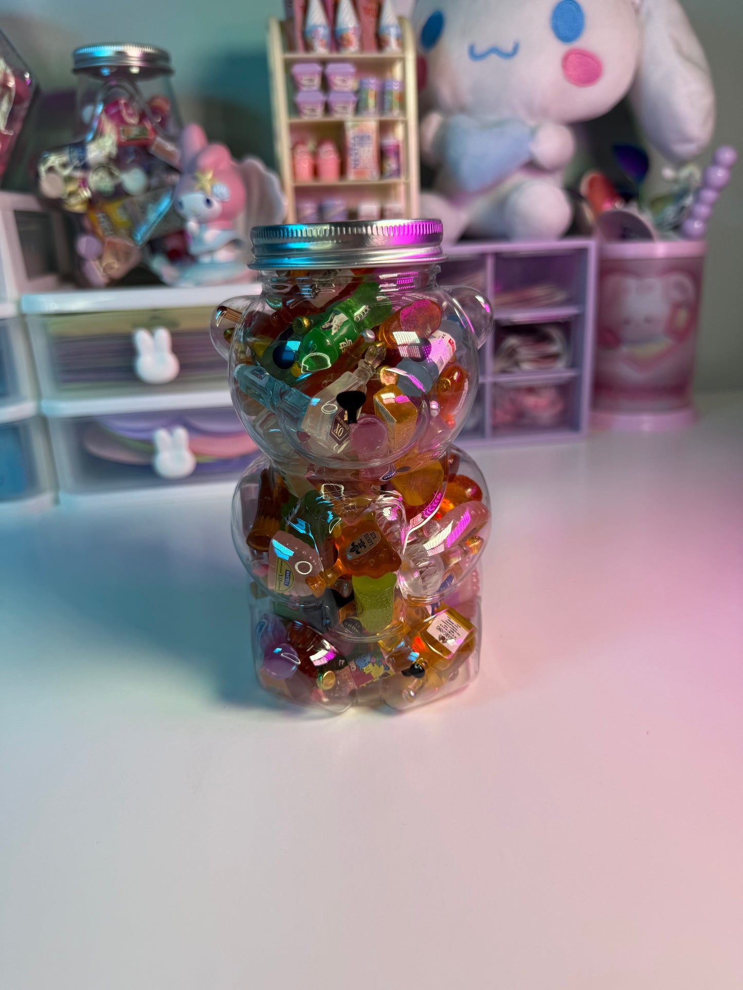 Mini bottle charms