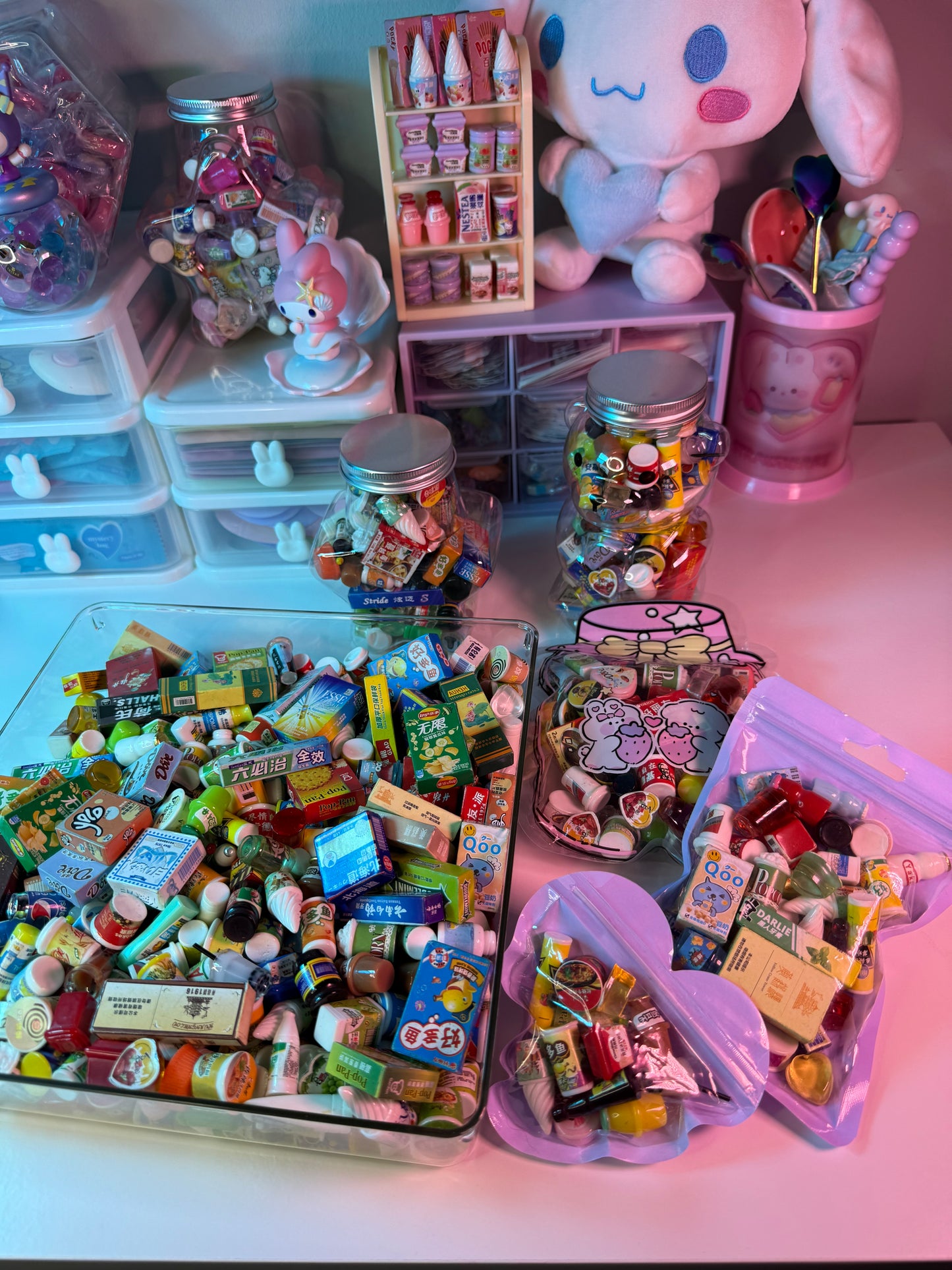 Mini convenience store charms