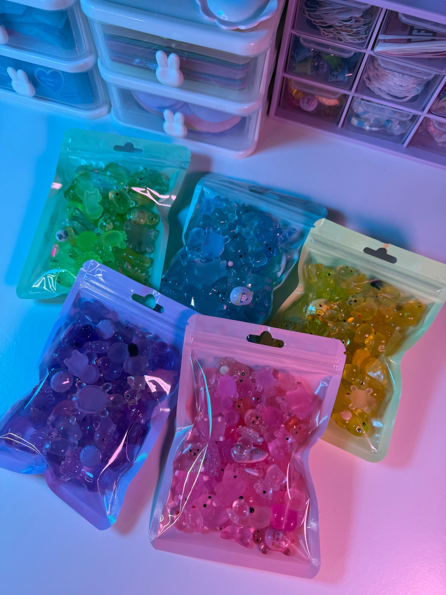 Mini animal charms