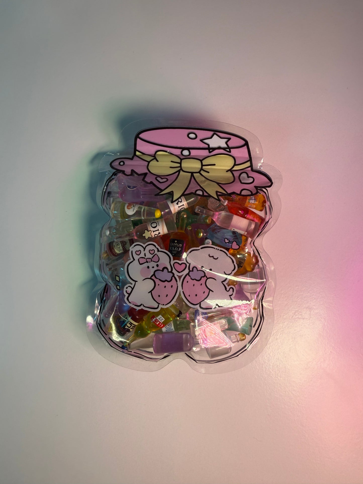 Mini bottle charms