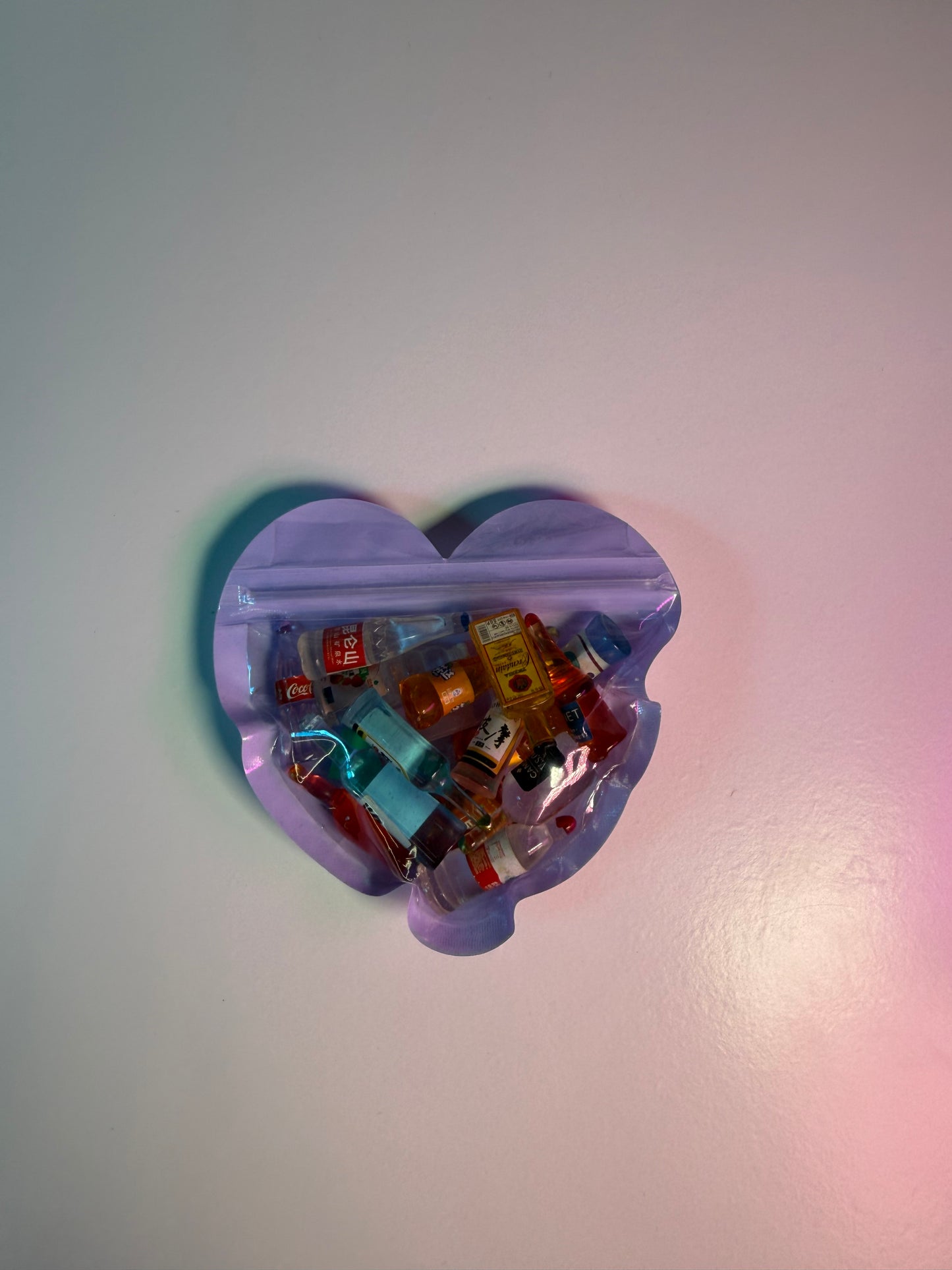 Mini bottle charms